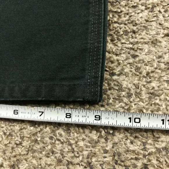 Vintage Carhartt Carpenter Double Knee Work Pants 32x30 B01 BLK